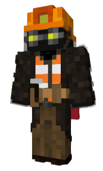 Minecraft skin BlueWtf