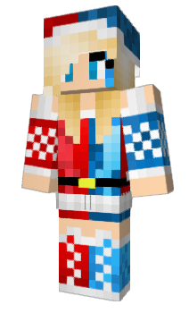 Minecraft skin HarleyQuinnReal