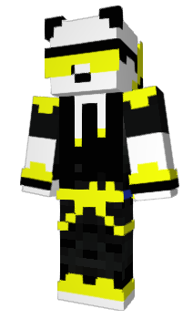 Minecraft skin Blanana