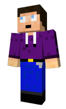 Minecraft skin purplearmor