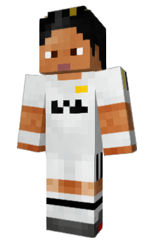 Minecraft skin mbappemadrid