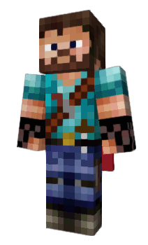 Minecraft скін по ніку Brusce