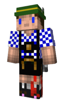 Minecraft skin Gegl