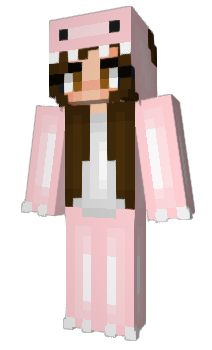 Minecraft skin PinkDinosaurs