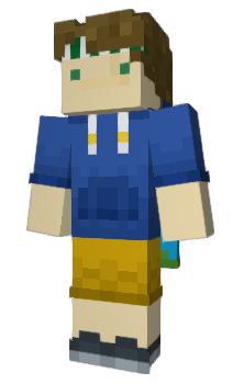 Minecraft скін по ніку Ordekcik