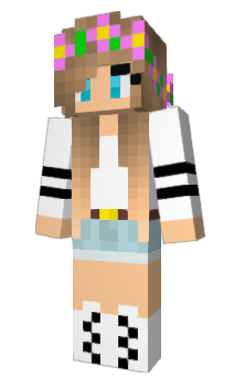 Minecraft скін по ніку FLEANA