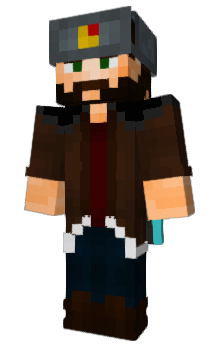 Minecraft skin MarsonRave