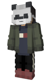 Minecraft skin RozuPandy