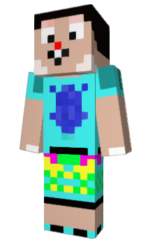 Minecraft skin Palmada