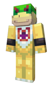 Minecraft skin Bowser_Jr
