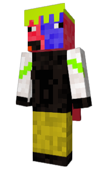 Minecraft skin Halucynek