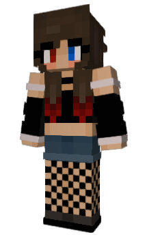 Minecraft скин по нику RubyDeath