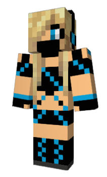 Minecraft скін по ніку turkoise