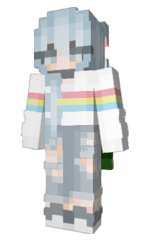 Minecraft skin Jiujui