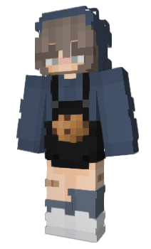 Minecraft скин по нику KawaiDino