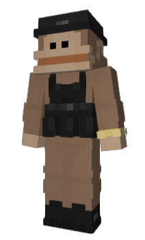 Minecraft skin Deafaulte