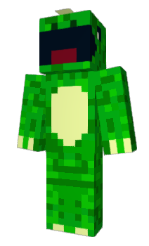 Minecraft skin elmo_