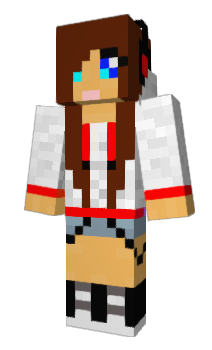 Minecraft скін по ніку BabyBibi