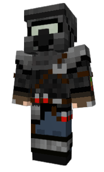 Minecraft skin Ghost_TW