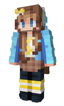 Minecraft skin AnnaGryMoon