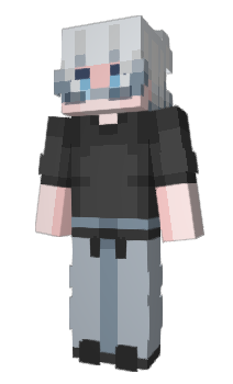 Minecraft skin Gojo_Sator