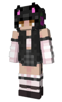 Minecraft skin curiouscattttt