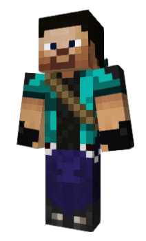 Minecraft скін по ніку MrZombyashka