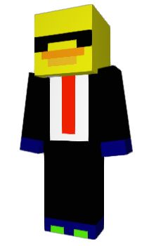 Minecraft skin DuckArm