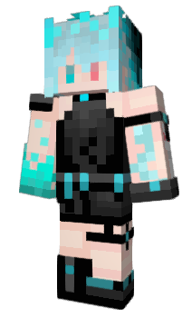 Minecraft skin WhiteMagpie