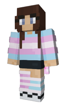 Minecraft skin sch1zotgirl