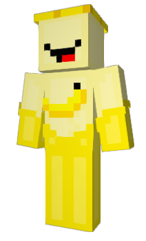 Minecraft skin BananaPew