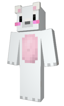 Minecraft скин по нику PolarBearV