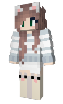 Minecraft скин по нику Peach5