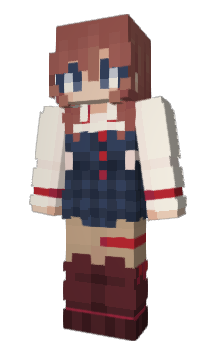 Minecraft скин по нику BubbiNanna