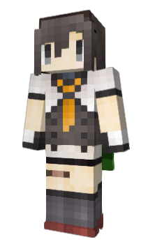 Minecraft skin Akizuki