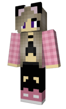 Minecraft skin Mathematicienne_