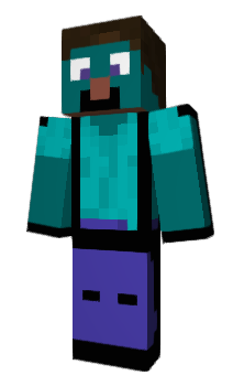 Minecraft скин по нику BluueeR