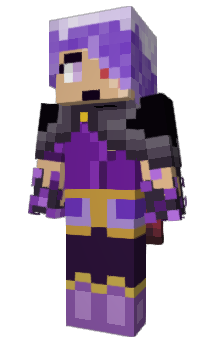 Minecraft skin PurpleZeat
