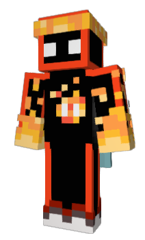 Minecraft скин по нику FlameBeastYT
