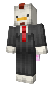 Minecraft skin ChickenWizzard
