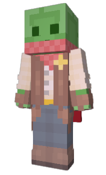Minecraft skin wSlime