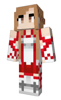 Minecraft скін по ніку Asuna_SAO