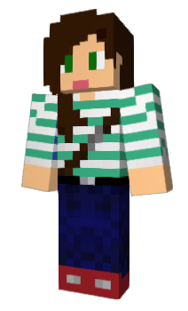 Minecraft скин по нику LeenF