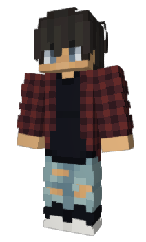 Minecraft skin Elfavie