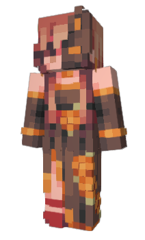 Minecraft skin pixel2alexa
