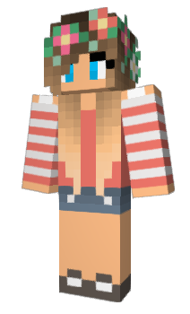 Minecraft скин по нику Naokiz