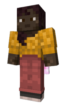 Minecraft skin wolf_chick