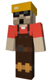 Minecraft скин по нику Duq
