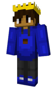 Minecraft skin TheBlue_King