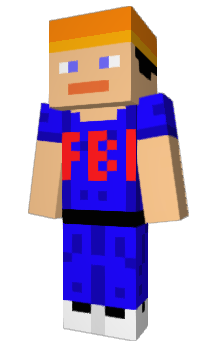Minecraft skin FBI19
